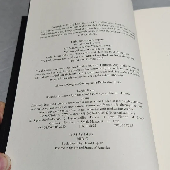 Beautiful Darkness, By: Garcia Stohl - Picture 6 of 6